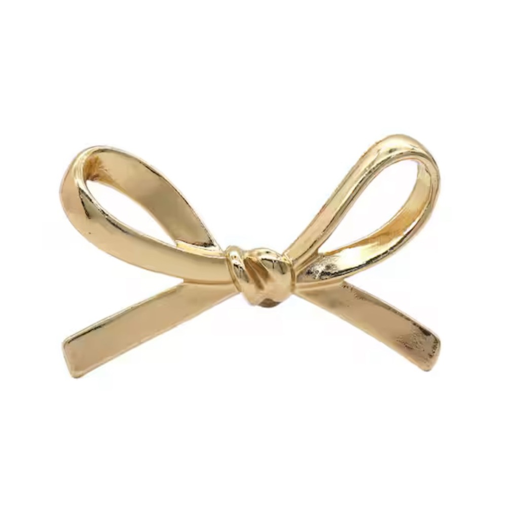 BNWT Viral Gold Bow Drawer Knob (Set of 6)
